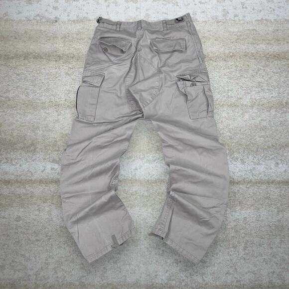 military Other - Vintage Military Tactical Pants Tan Baggy Wide Leg Fit Cargos Small Regular 90s